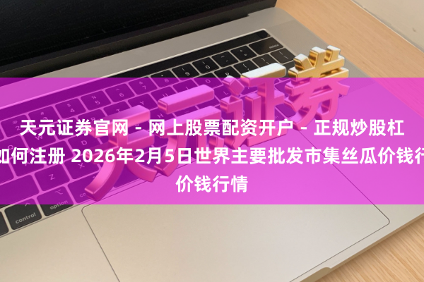 天元证券官网 - 网上股票配资开户 - 正规炒股杠杆如何注册 2026年2月5日世界主要批发市集丝瓜价钱行情