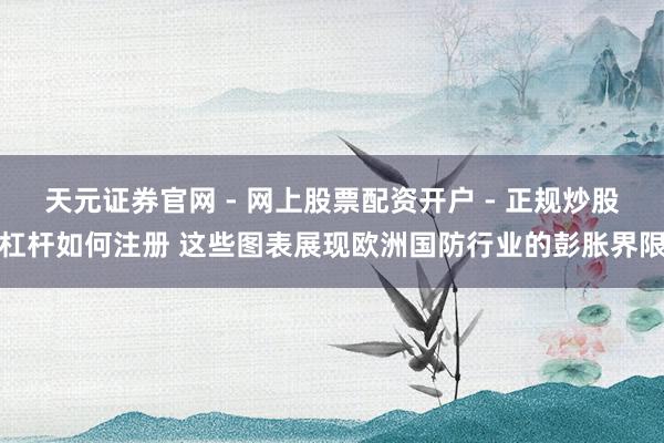 天元证券官网 - 网上股票配资开户 - 正规炒股杠杆如何注册 这些图表展现欧洲国防行业的彭胀界限
