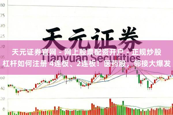 天元证券官网 - 网上股票配资开户 - 正规炒股杠杆如何注册 4连板、2连板！医药股，邻接大爆发